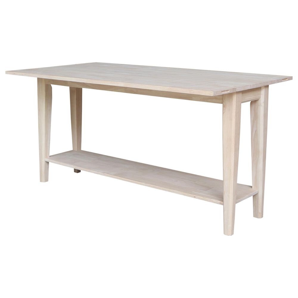 International Concepts Prevail Console Table in Unfinished, , large