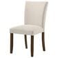 Coaster Cantley Dining Side Chair with Beige Cushion in Rich Brown, , large