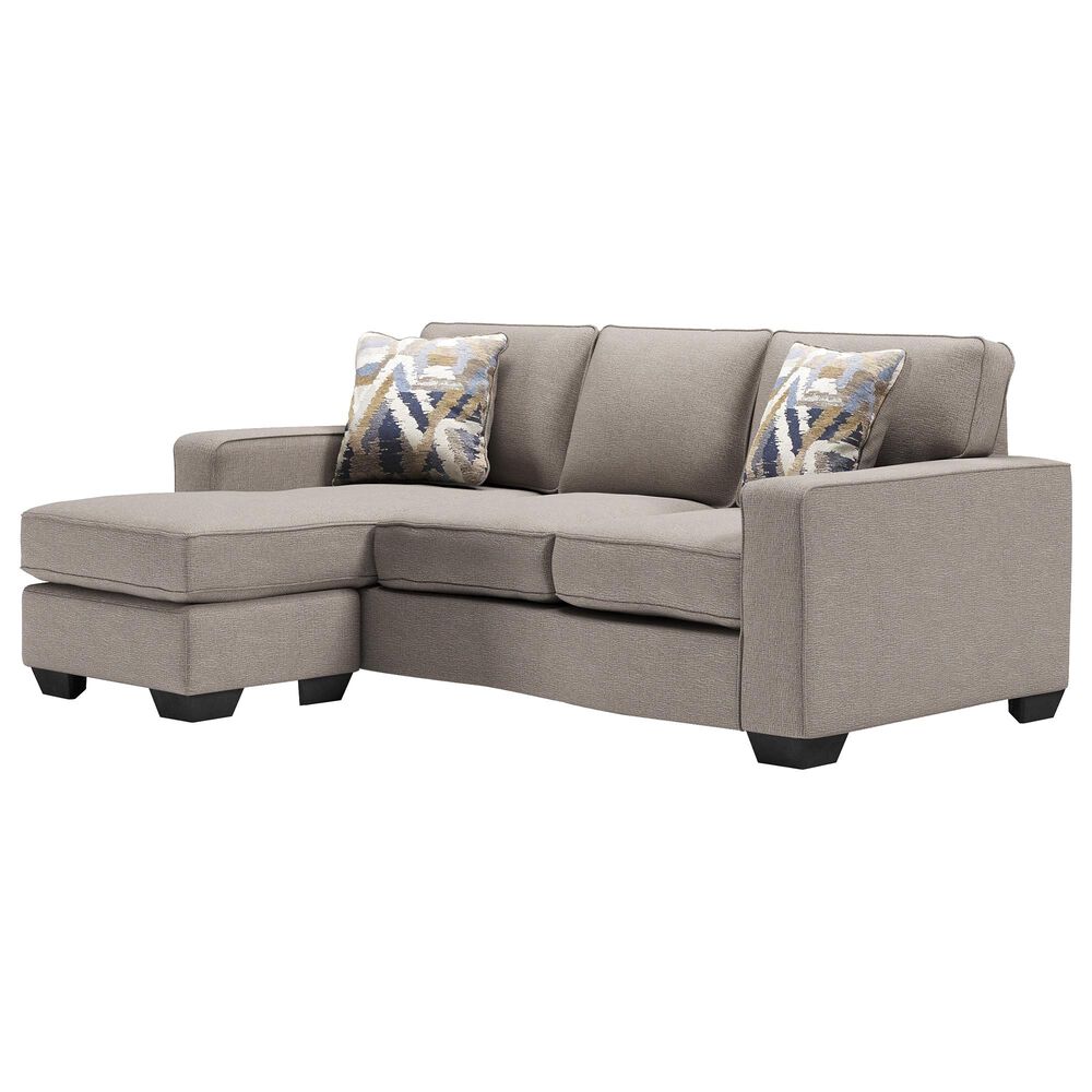 Signature Design by Ashley Greaves 2-Piece Left Facing Sofa Chaise in Stone, , large