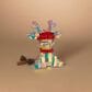 The Gerson Company USB Electric Lighted Holographic Holiday Deer in White, , large