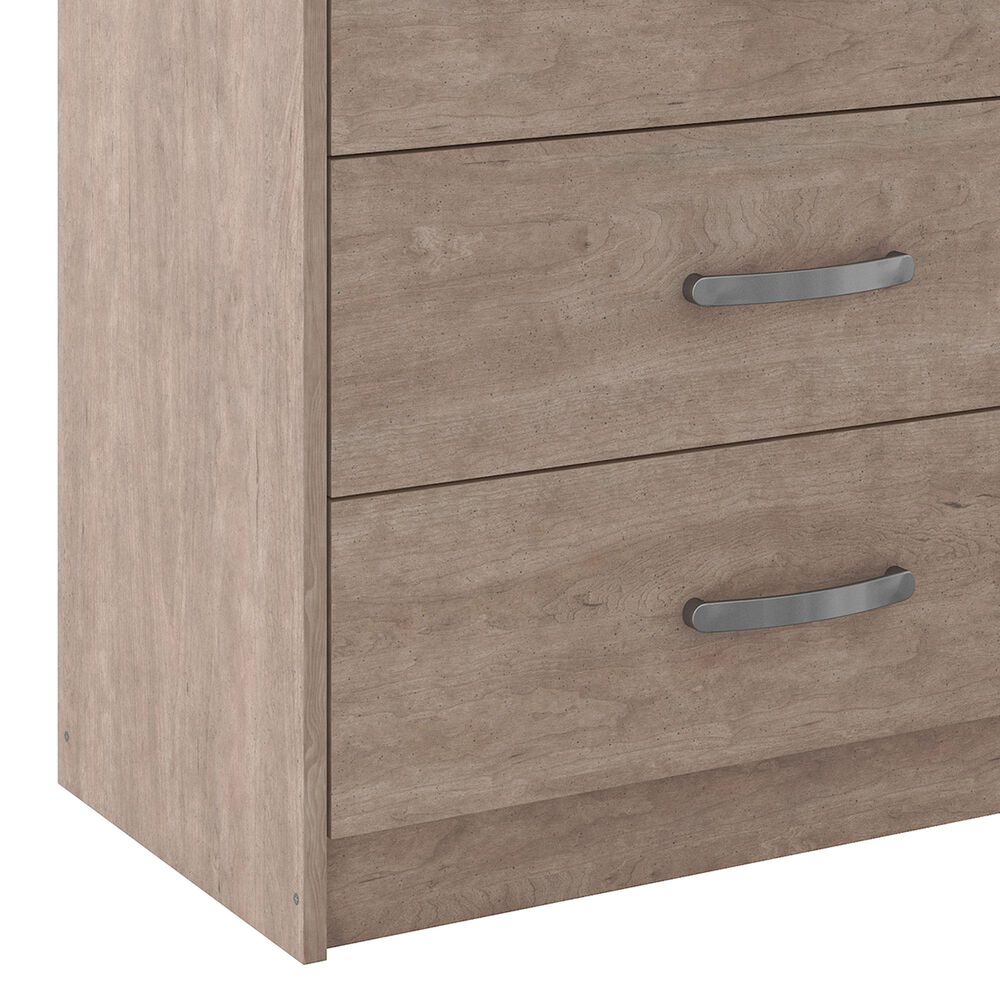 Signature Design by Ashley Flannia 5 Drawer Chest in Warm Gray, , large