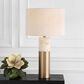 Uttermost Gravitas Table Lamp in Brushed Brass and Ivory, , large
