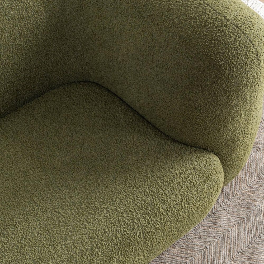 Classic Home Faris Stationary Sofa in Dark Olive, , large