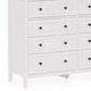 Urban Home Grace 8-Drawer Dresser with Mirror in Snowfall White, , large