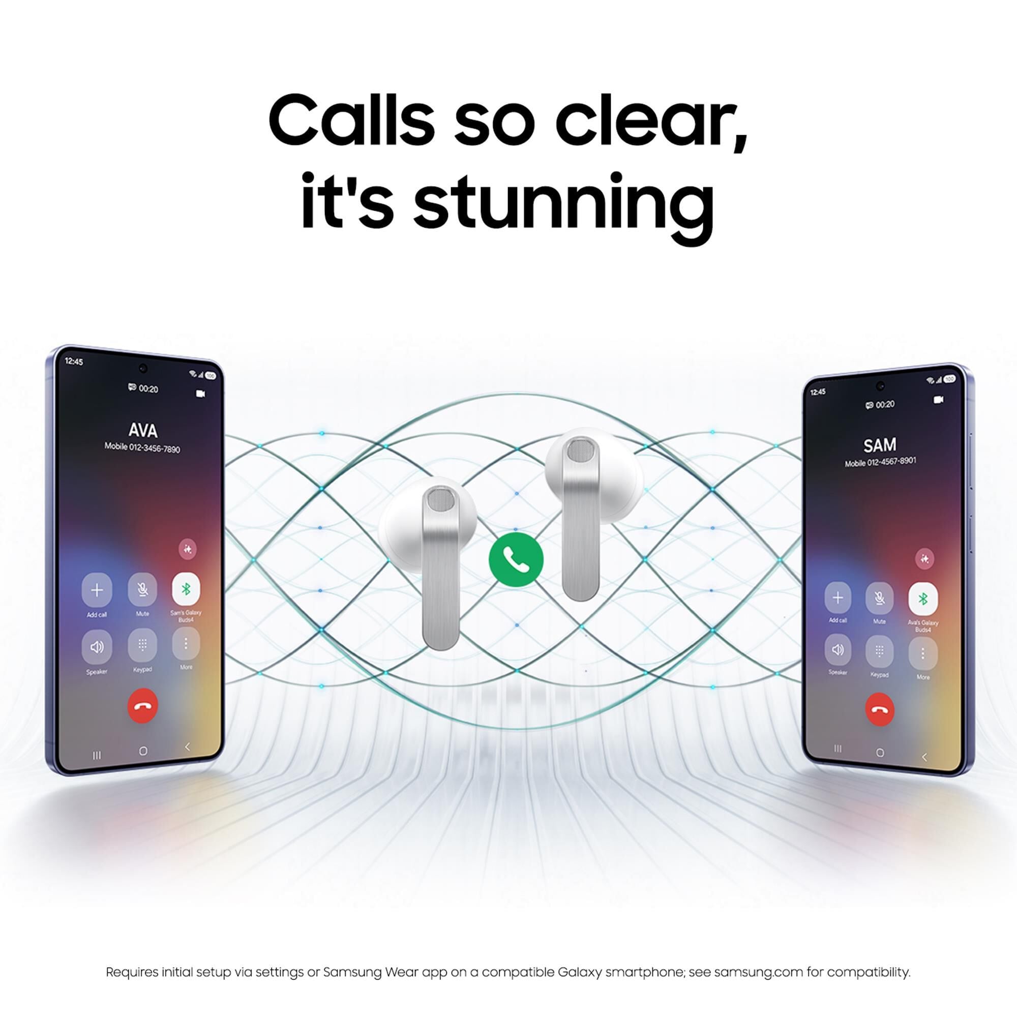 Samsung Galaxy Buds4 in Black