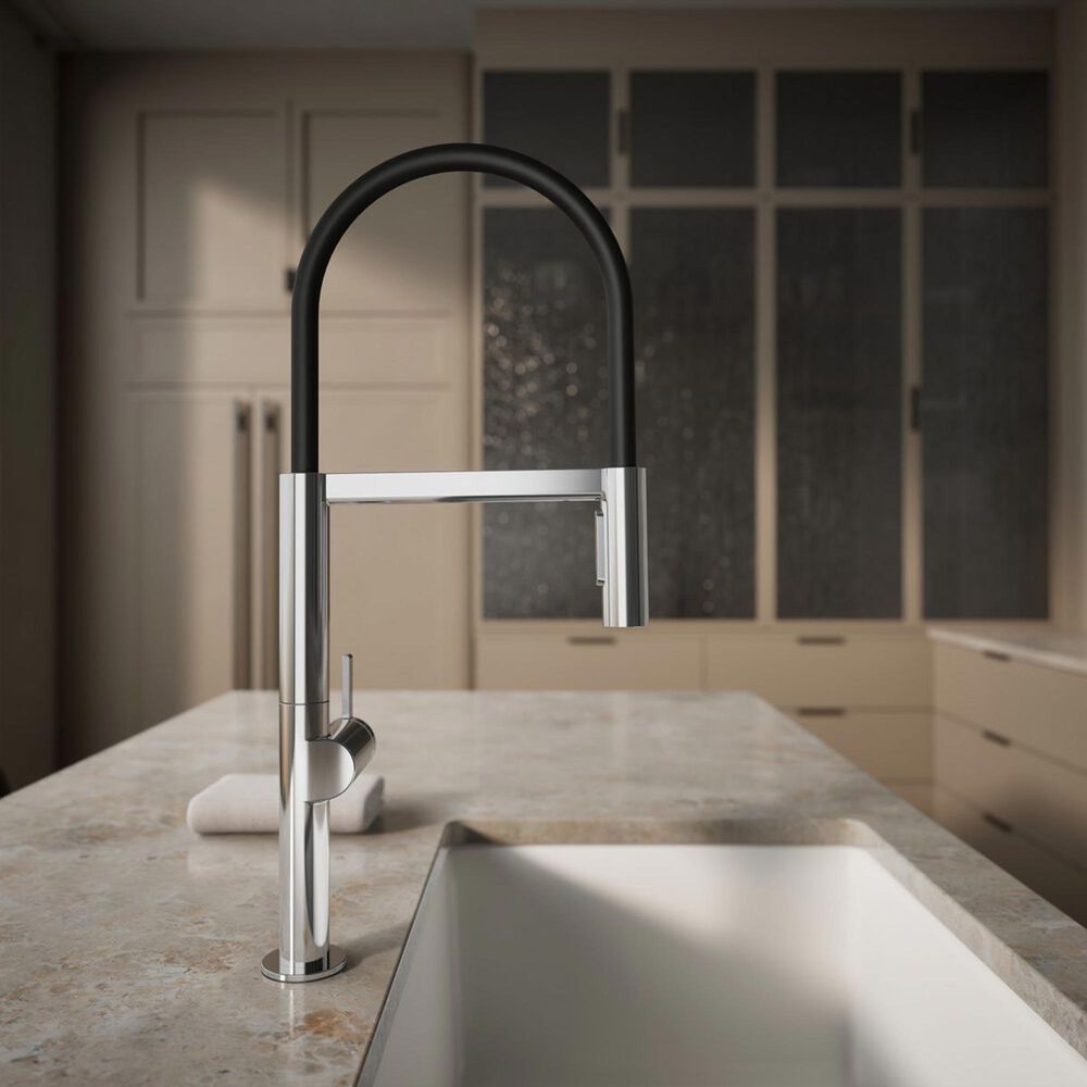 Kohler Components Semi-Professional Kitchen Sink Faucet in Polished Chrome, , large
