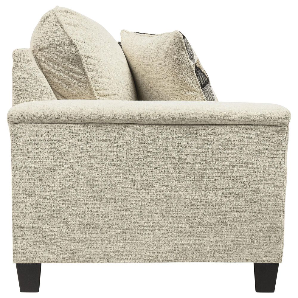 Ashley Abinger Stationary Sofa and Loveseat Set in Natural, , large