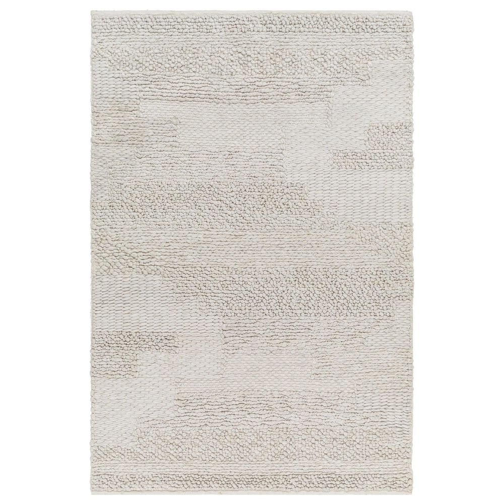 Surya Vesta VST2301 9" x 12" Light Grey Area Rug, , large