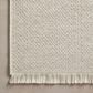 Amber Lewis x Loloi Malibu MAB-01 6"4" x 9"2" Ivory and Dove Indoor/Outdoor Area Rug, , large