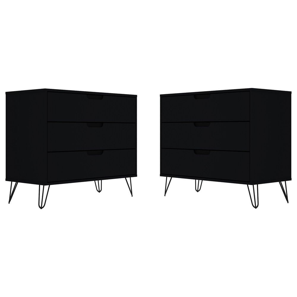 Dayton Rockefeller Dresser (Set of 2) in Black, , large