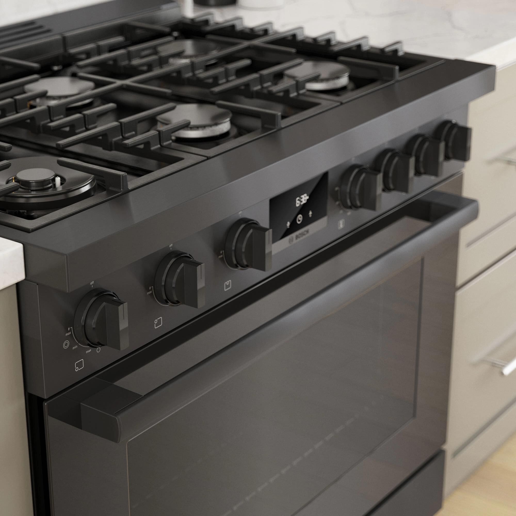 Bosch freestanding gas shop stove