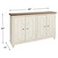 Ashley Roranville Accent Cabinet in Antique White and Brown, , large