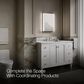 Kohler Maxstow 17" x 24" Lighted Medicine Cabinet in Dark Anodized Aluminum, , large