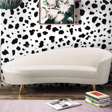 Tov Furniture Cleopatra Sofa/Chaise in Cream, , large