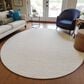 Dalyn Rug Company Laidley 6" Round Linen Indoor/Outdoor Area Rug, , large