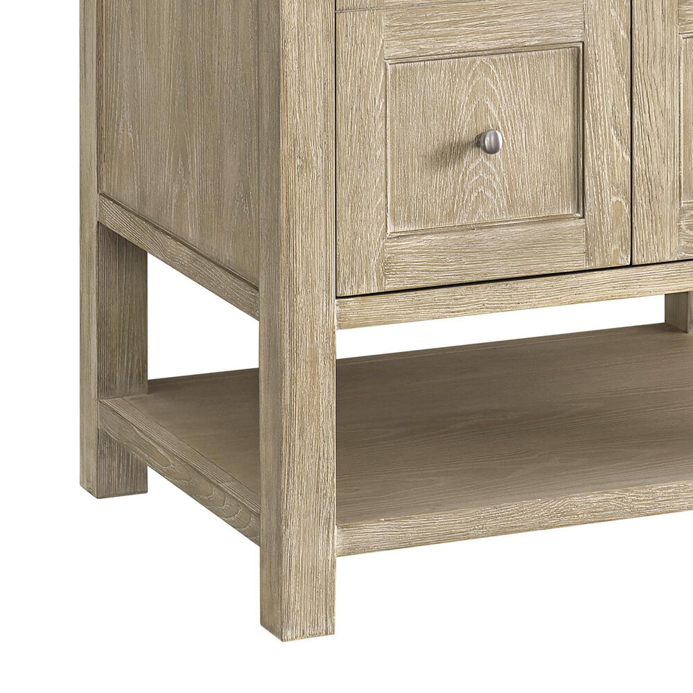 James Martin Vanities Breckenridge 30&quot; Single Vanity in Whitewashed Oak with 3 cm Parisien Bleu Quartz Top, , large