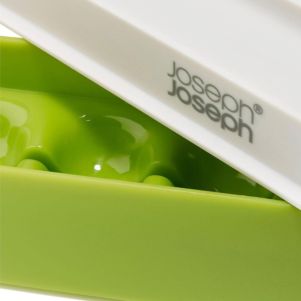 Joseph Joseph Halve-It Food Slicing Tool in Green and White, , large