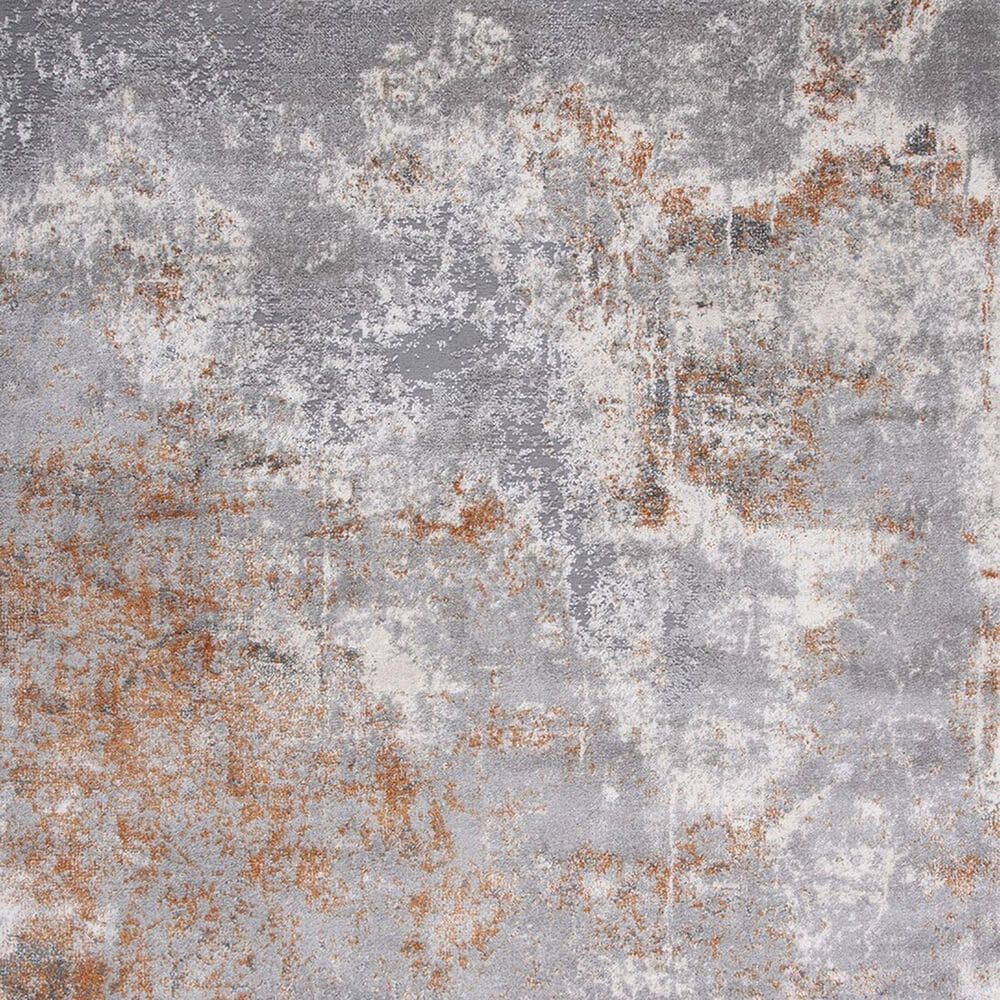 Safavieh Aston 4&#39; x 6&#39; Grey and Rust Area Rug, , large