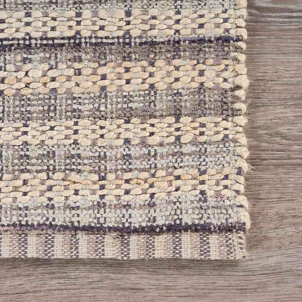 L&amp;R Resources Bleached Naturals 81435 7&#39;9&quot; x 9&#39;9&quot; Bleach and Gray Area Rug, , large