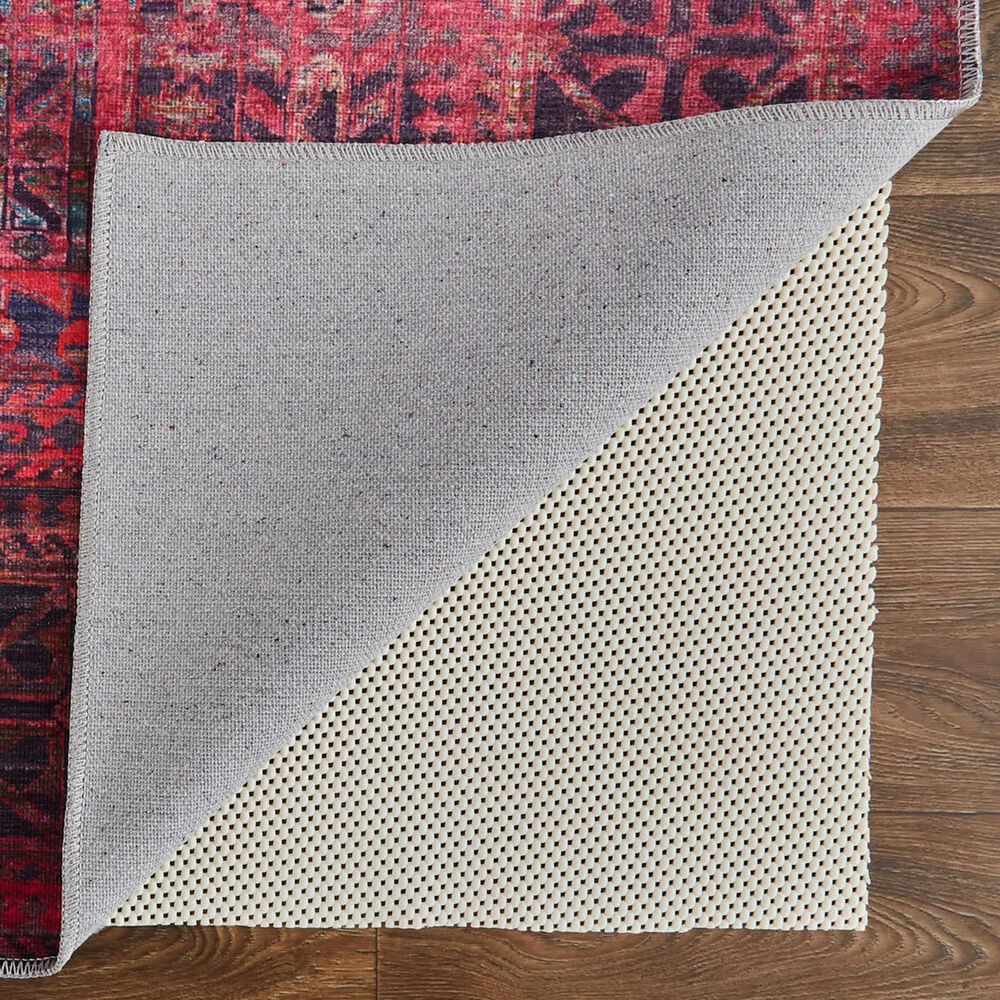 Feizy Voss 5&#39;3&quot; x 7&#39;6&quot; Pink and Multicolor Area Rug, , large