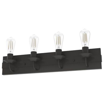 Hunter Perch Point 4-Light Vanity in Noble Bronze, , large