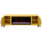 Endress International Malibu 78" Fireplace TV Stand in Lemon, , large