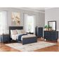Ashley Landocken 5-Piece Full Bedroom Set in Brown and Blue, , large