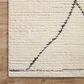 Loloi II Fabian 4" x 6" Ivory and Charcoal Area Rug, , large