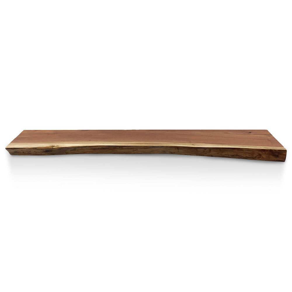 Regency Global Sourcing Niche Islander 36" Hard Wood Floating Shelf in Walnut, , large