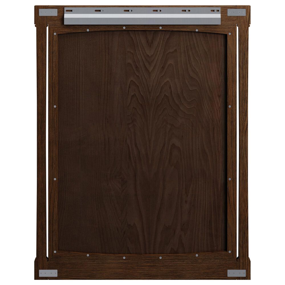 James Martin Kinnsden 30" Rectangular Mirror in Sable Oak, , large