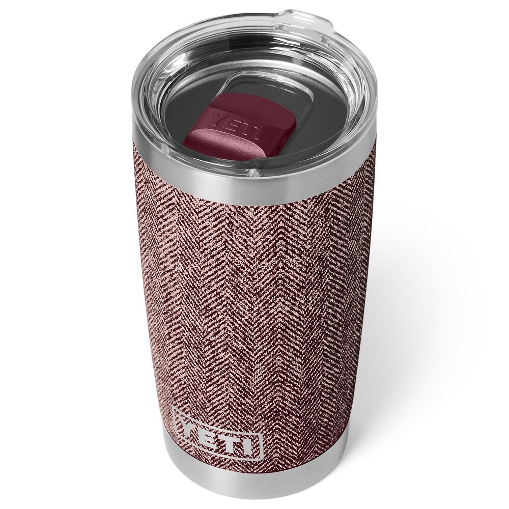 YETI Rambler 20 Oz Tumbler with MagSlider Lid in Riverhead Red, , large