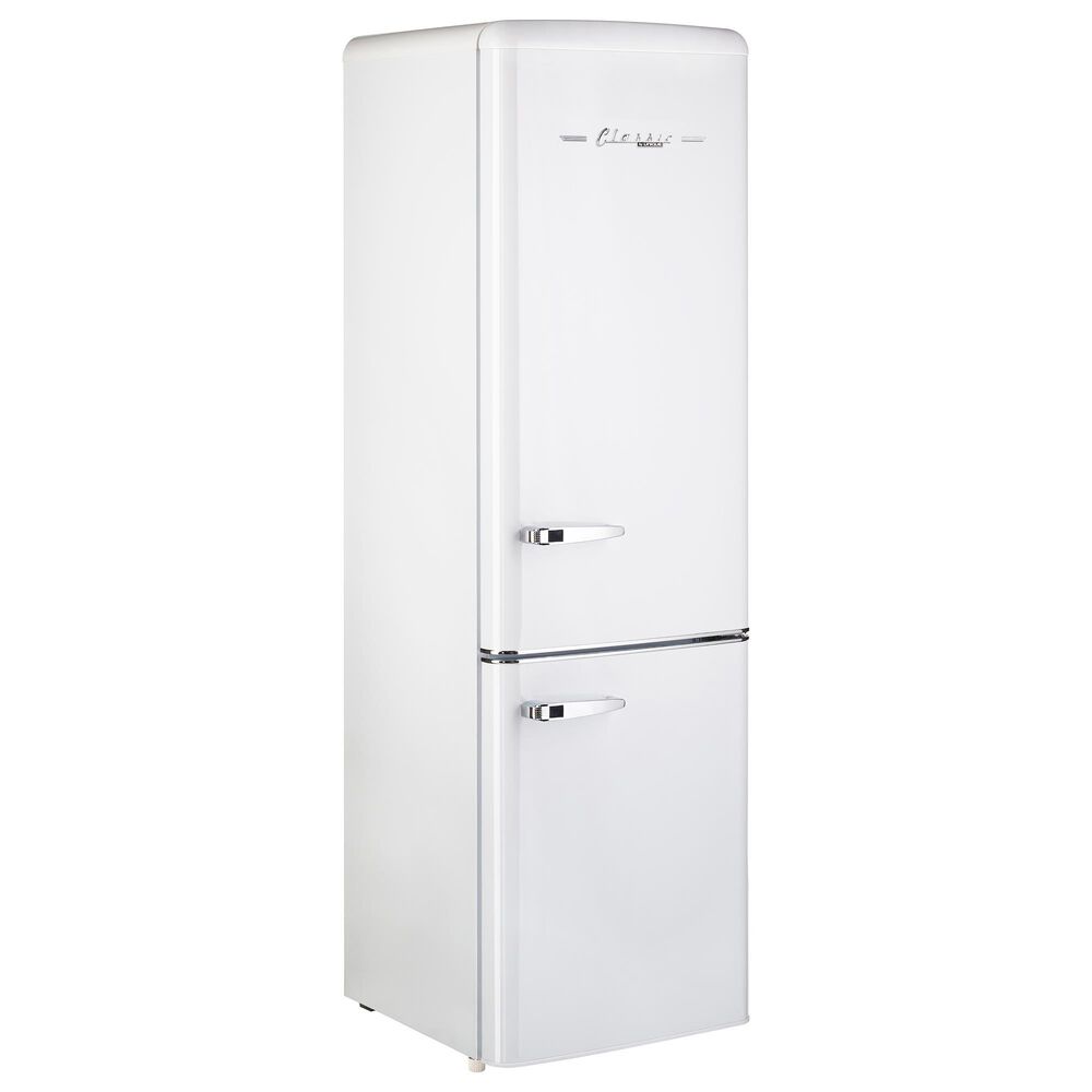 Unique Appliances Classic Retro 9 Cu. Ft. Bottom Freezer Regfrigerator In Marshmallow White, , large