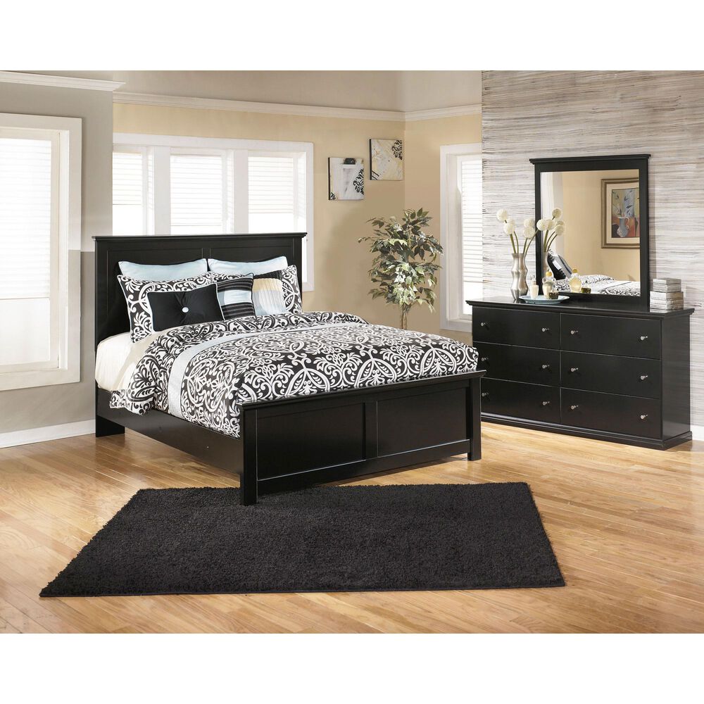 Ashley Maribel 6 Drawer Dresser in Black, , large