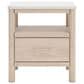 Ashley Cadmori 1-Drawer Nightstand in Brown and White, , large