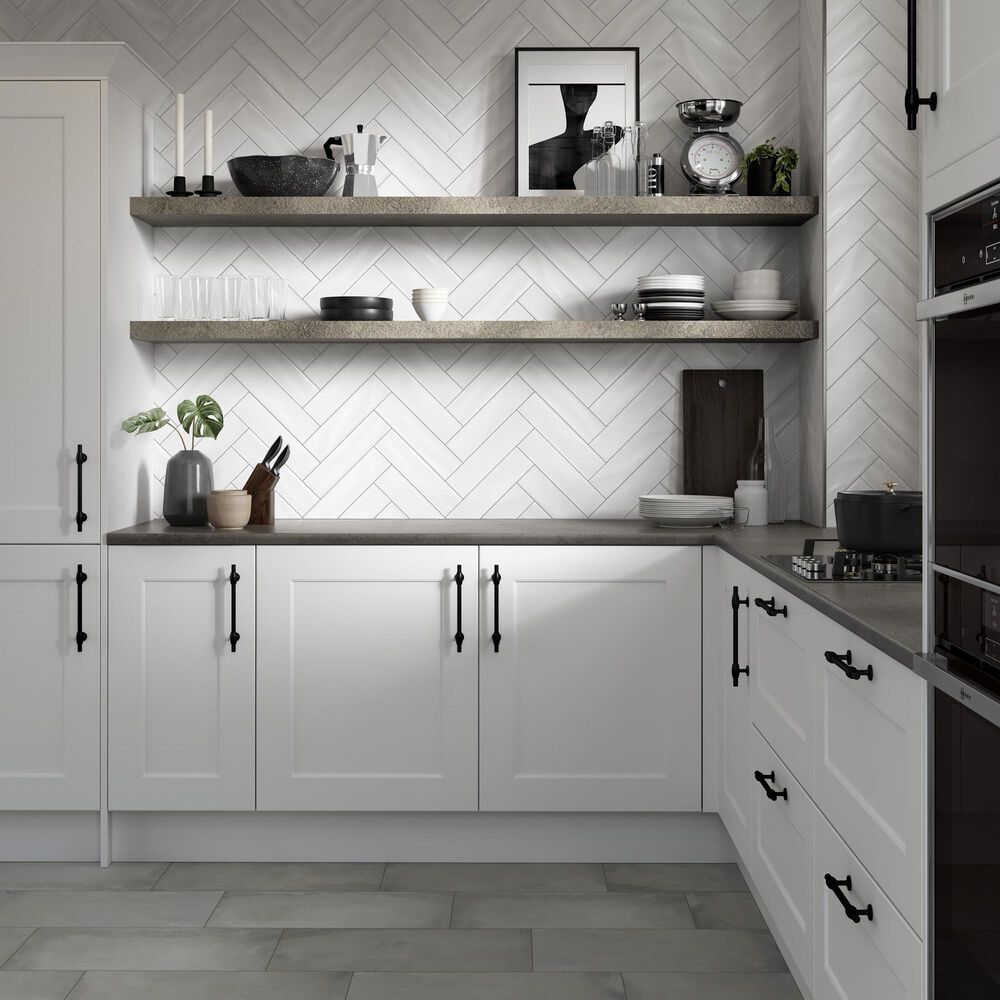 Emser Craft II White 3&quot; x 12&quot; Matte Ceramic Tile, , large