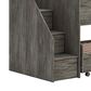 Ashley Frandern Twin over Twin Loft Bed in Gray, , large