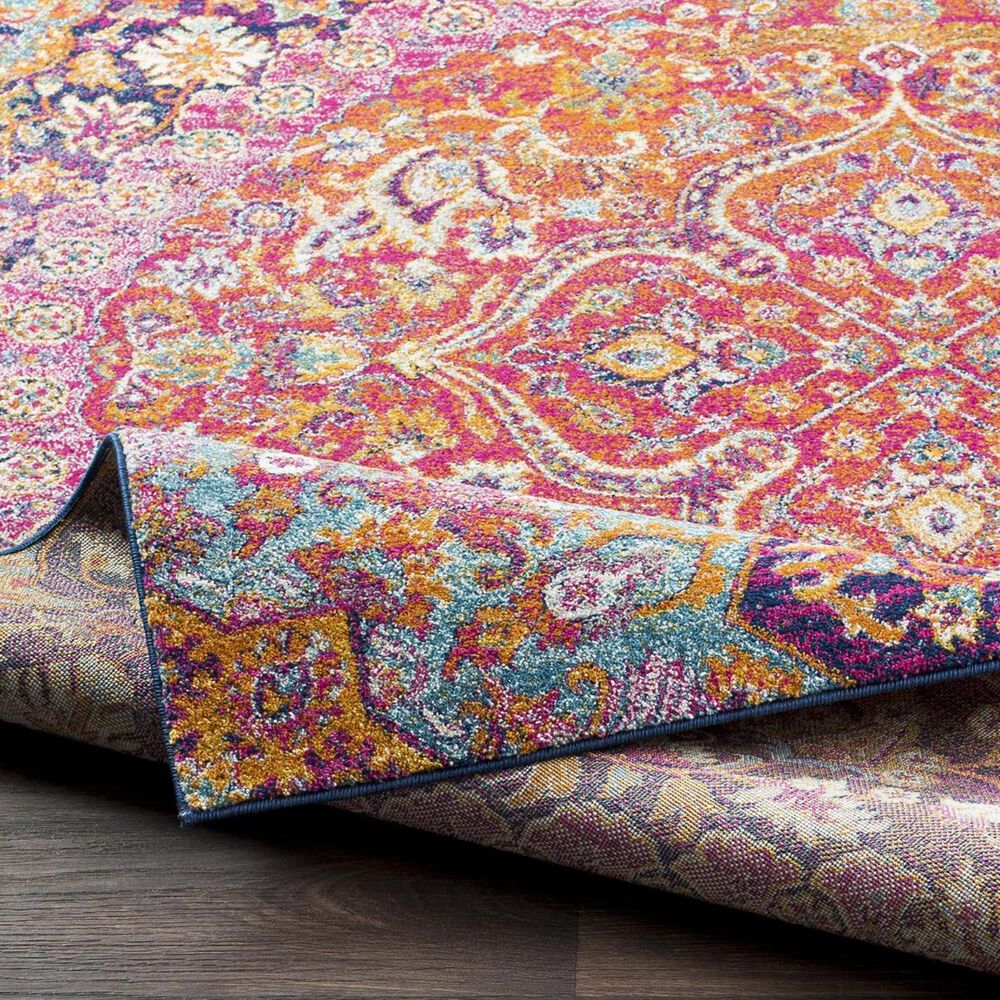 Surya Harput HAP-1044 7&#39;10&quot; x 10&#39;3&quot; Garnet and Orange Area Rug, , large