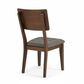 Davis International Nordic Upholstered Side Chair in Cherry Brown, , large