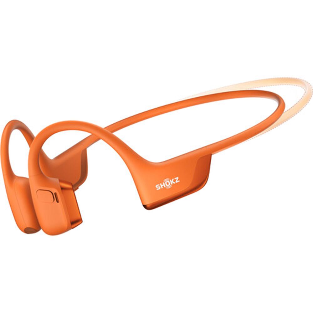 Shokz OpenRun Pro 2 Mini Wireless Open-Ear Bone Conduction Sports Headphones in Orange, , large