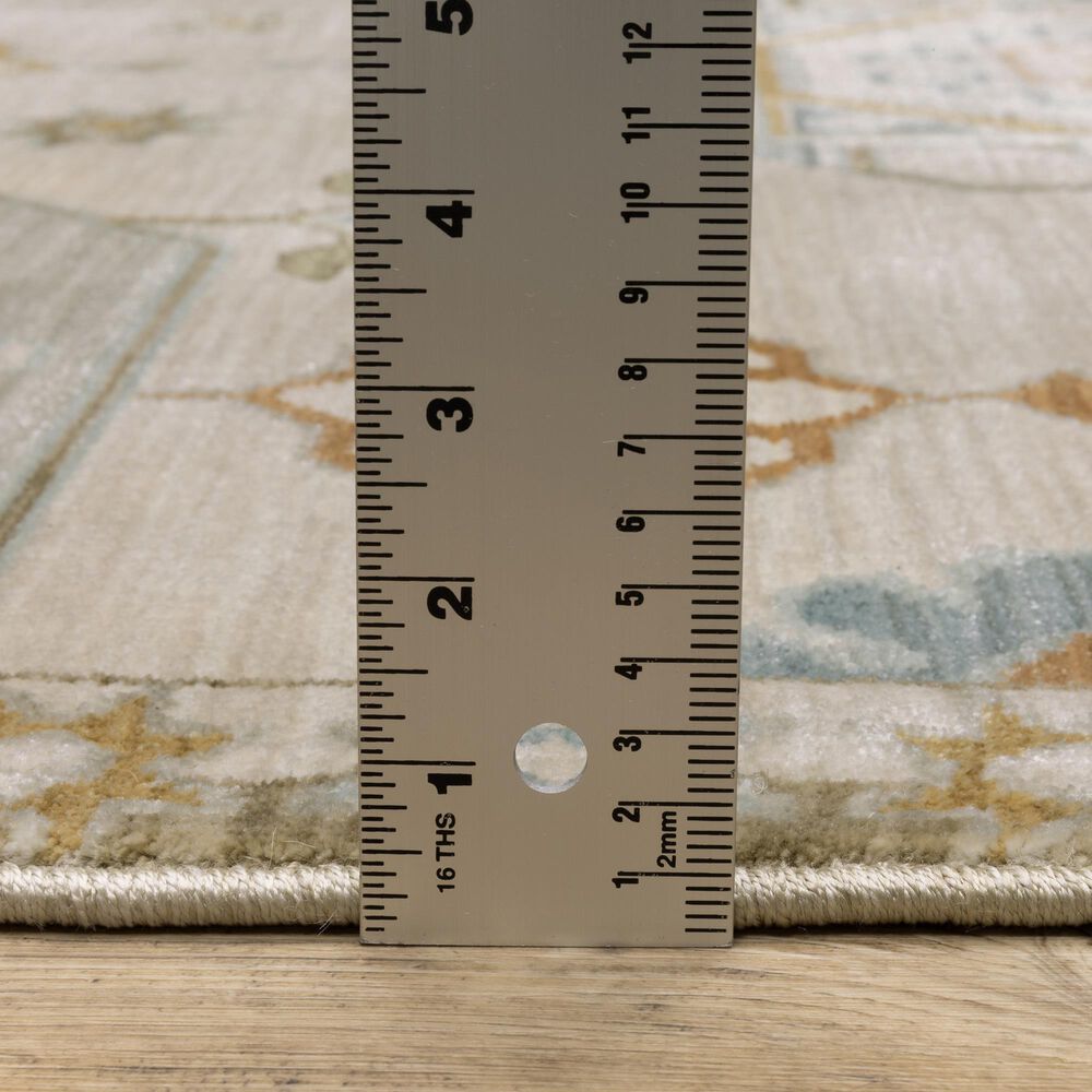Oriental Weavers Maeve Beige and Grey 9&#39;10&quot; x 12&#39;10&quot; Area Rug, , large