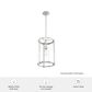 Hunter Astwood 1-Light Pendant in Brushed Nickel, , large