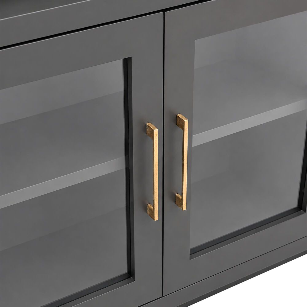 Meximuebles Ferrara 4-Door TV Console in Grey, , large