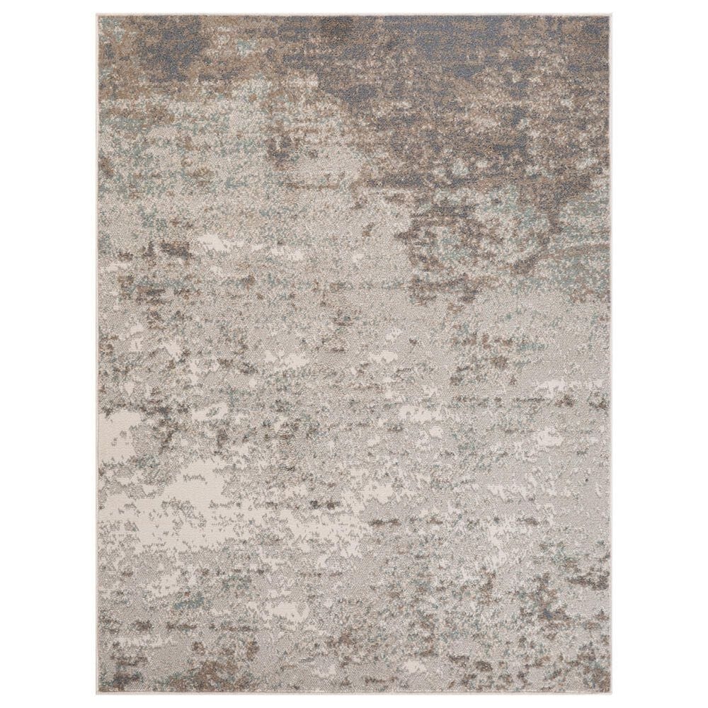 Amer Rugs Alpine 9"2" x 12"2" Gray Area Rug, , large
