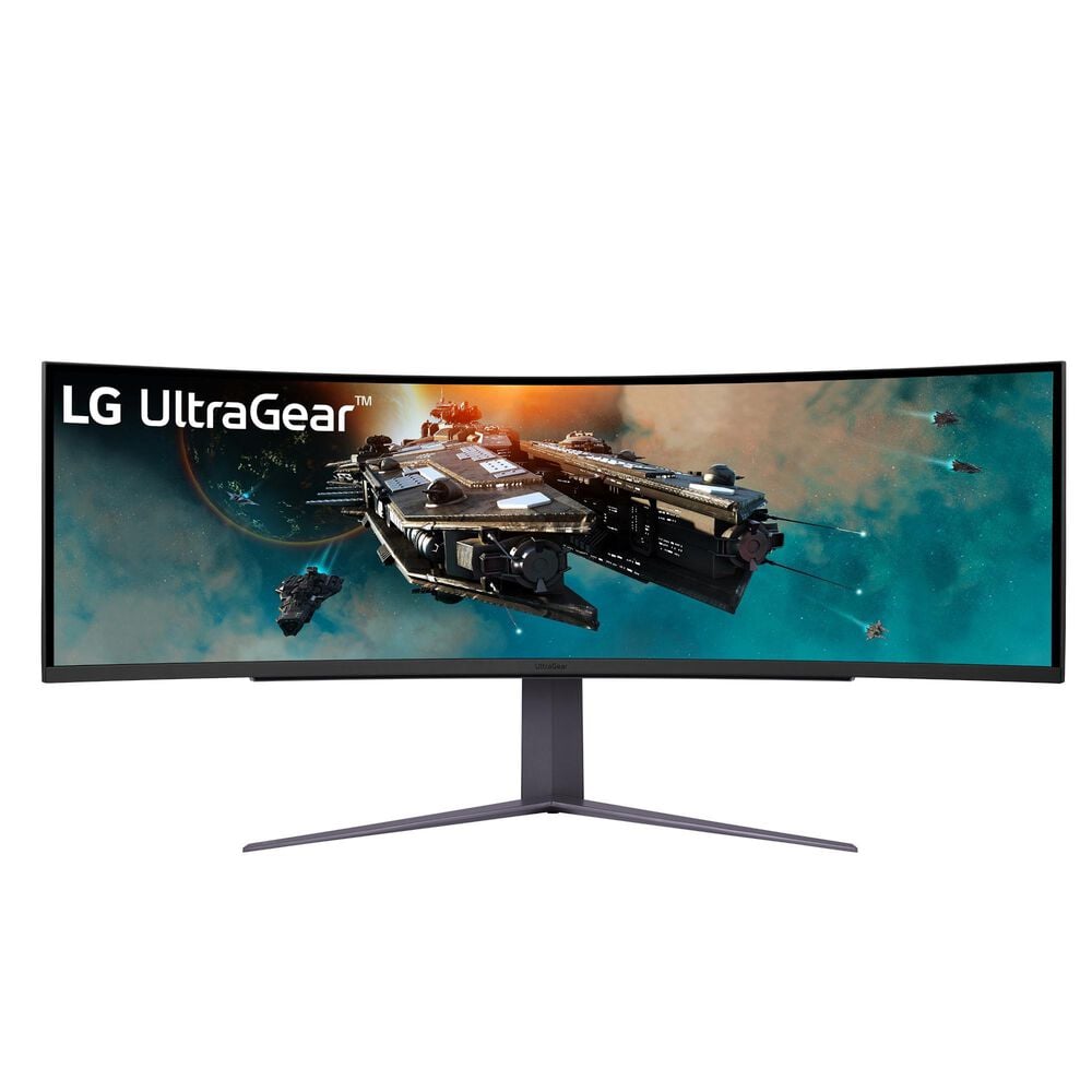LG 49" Curved UltraGear DQHD Gaming Monitor with VESA DisplayHDR in Black, , large