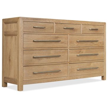 Hooker Furniture Driftwood 9-Drawer Dresser in Buckboard, , large
