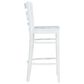 Linon Home Decor Teresa Bar Stool in White, , large