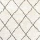 Oriental Weavers Henderson 7"10" Round Ivory and Gray Area Rug, , large