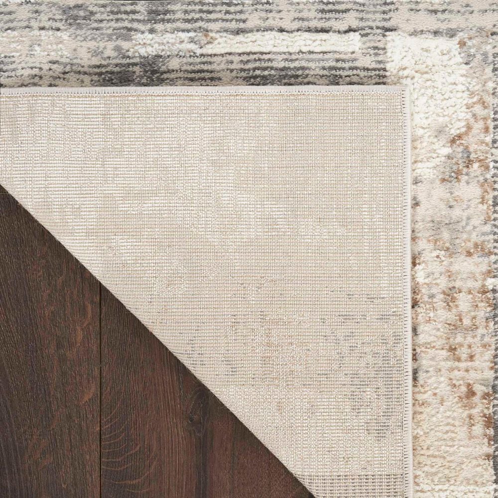 Nourison Sustainable Trends SUT02 2&#39;2&quot; x 7&#39;6&quot; Ivory and Multicolor Runner, , large