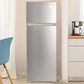 Danby 7.4 Cu. Ft. Top-Freezer Refrigerator with Partial Defrost in Stainless Steel, , large