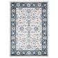 Safavieh Isabella 4" x 6" Cream and Navy Area Rug, , large
